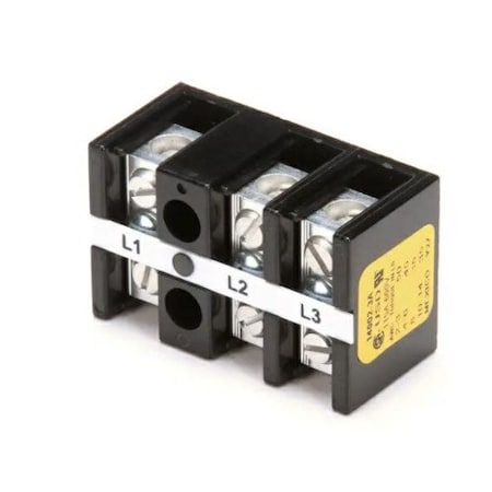Star Mfg Terminal Block, 3-Pole , 600V 115A 2E-30500-09